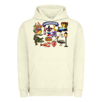 Pigment Pistachio preview louisiana state Urban Hoodie - BarkalooDesign