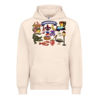Sandshell preview louisiana state Urban Hoodie - BarkalooDesign
