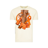 Vintage Arctic Kidney Cancer diva orange ribbon Vintage Tee - NancyCooperArtShop