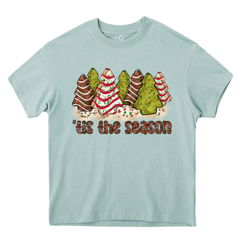 Tis The Season Little Debbie Tree Cakes Heavy Core Tee by JahusDesignShop | Teevron