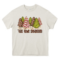 Cream tis the season little debbie tree cakes Heavy Core Tee - JahusDesignShop