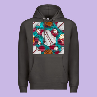 Baseball  Uniform With Turquoise Gemstone Seamless Pattern Premium Hoodie Designed By Bundleandbundleshop