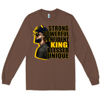 Chestnut strong powerful confident king blessed unique Long Sleeve Tee - CowGirlArtShop