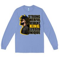Colony Blue strong powerful confident king blessed unique Long Sleeve Tee - CowGirlArtShop