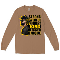 Toasted Coconut strong powerful confident king blessed unique Long Sleeve Tee - CowGirlArtShop