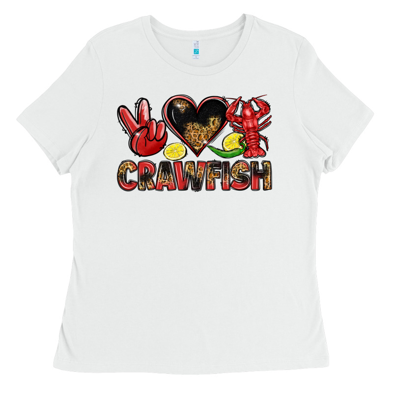 Crawfish Ladies Tee by LillyAllenDesigns | Teevron