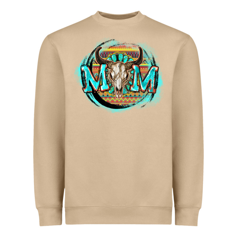 Aztec Mom Mother's Day Heavyweight Sweatshirt by FaDigitalArtStudio | Teevron