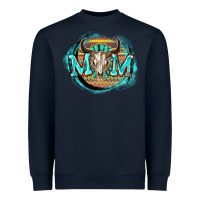 Navy Aztec mom Mother's Day Heavyweight Sweatshirt - FaDigitalArtStudio