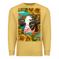 Antique Gold Cute Baby Calf Premium Sweatshirt - LillyAllenDesigns