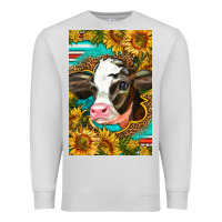Dove Grey Cute Baby Calf Premium Sweatshirt - LillyAllenDesigns