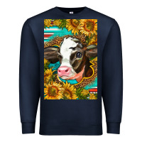 Navy Cute Baby Calf Premium Sweatshirt - LillyAllenDesigns