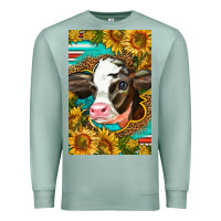 Seafoam Cute Baby Calf Premium Sweatshirt - LillyAllenDesigns