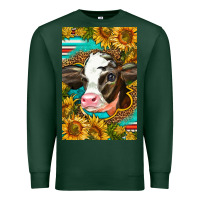 Sports Green Cute Baby Calf Premium Sweatshirt - LillyAllenDesigns