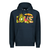 Navy love kiwi Premium Hoodie - RanaPortraitStore