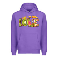 Purple love kiwi Premium Hoodie - RanaPortraitStore