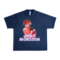 Navy jinkx monsoon 27 Urban Heavy Tee - tuanDangUi