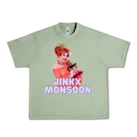 Oil Green jinkx monsoon 27 Urban Heavy Tee - tuanDangUi