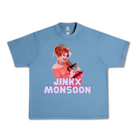 Pebble Blue jinkx monsoon 27 Urban Heavy Tee - tuanDangUi