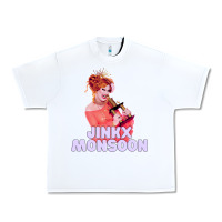 White jinkx monsoon 27 Urban Heavy Tee - tuanDangUi