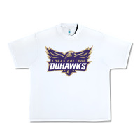 White loras college duhawks Urban Heavy Tee - tuanDangUi