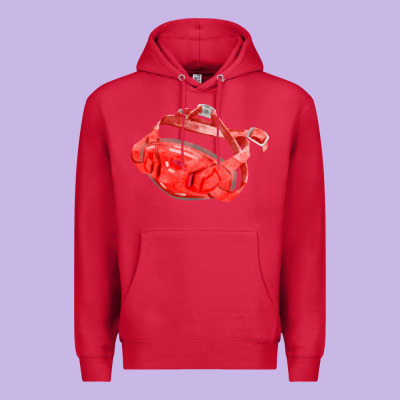 Chin Guard Fa Element Premium Hoodie Designed By Fadigitalartstudio