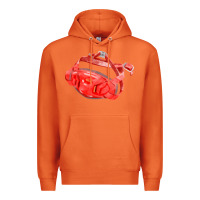 Carrot Chin Guard Fa Element Premium Hoodie - FaDigitalArtStudio