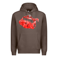 Coffee Chin Guard Fa Element Premium Hoodie - FaDigitalArtStudio