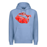 Colony Blue Chin Guard Fa Element Premium Hoodie - FaDigitalArtStudio