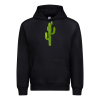 Black cactus Urban Hoodie - BarkalooDesign
