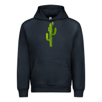 Navy cactus Urban Hoodie - BarkalooDesign