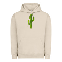Pigment French Oak cactus Urban Hoodie - BarkalooDesign
