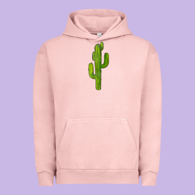 Cactus Urban Hoodie Designed By Barkaloodesign