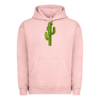 Pigment Salmon cactus Urban Hoodie - BarkalooDesign