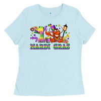 Baby Blue my first mardi gras Ladies Tee - LillyAllenDesigns