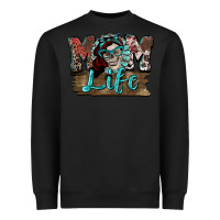 Black Mom life skull Mother's Day Heavyweight Sweatshirt - FaDigitalArtStudio