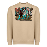 Mushroom Mom life skull Mother's Day Heavyweight Sweatshirt - FaDigitalArtStudio