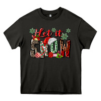 Asphalt let it snow Heavy Core Tee - MaliasSmallBusiness
