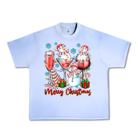 Grape Ice merry christmas wine glasses Urban Heavy Tee - texasbilliewilder