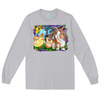 Moon Dust easter farm chicks and bunny Long Sleeve Tee - RanaPortraitStore