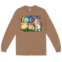 Toasted Coconut easter farm chicks and bunny Long Sleeve Tee - RanaPortraitStore