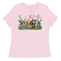Easter Cow Ladies Tee | Teevron