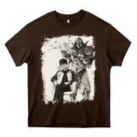 Chocolate Brown faker 2 Heavy Core Tee - tuanDangUi