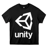 Black unity 3d game dev Heavy Core Tee - tuanDangUi