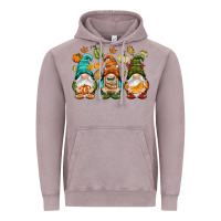 Vintage Zinc Fall gnomes Vintage Hoodie - NancyCooperArtShop