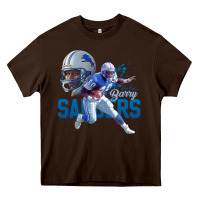 Chocolate Brown barry sanders gift Heavy Core Tee - tuanDangUi