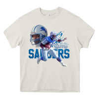 Cream barry sanders gift Heavy Core Tee - tuanDangUi