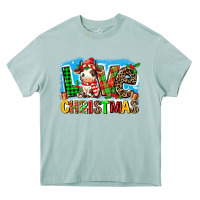 Arona love christmas cow Heavy Core Tee - MaliasSmallBusiness