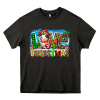 Asphalt love christmas cow Heavy Core Tee - MaliasSmallBusiness