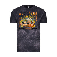 Cloud Black Thankful Vintage Tee - texasbilliewilder