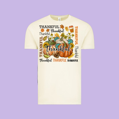 Thankful Vintage Tee Designed By Texasbilliewilder